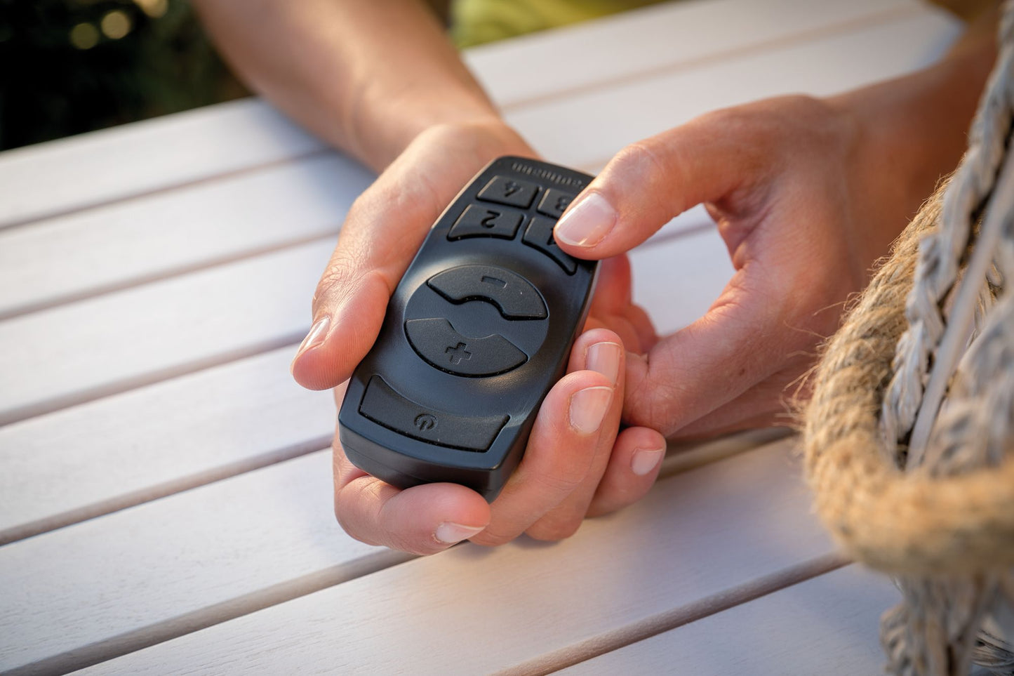 Paulmann Outdoor Plug & Shine Controller IP68 433MHz Remote control Schwarz Kunststoff