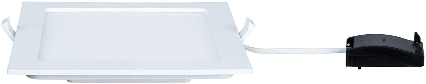 Paulmann Quality EBL Set Panel eckig LED 1x18W 4000K 230V 220x220mm Weiß/Kunststoff