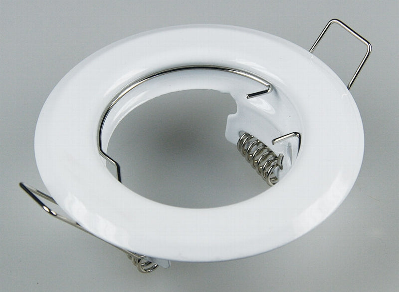 Decken-Einbaustrahler "SR80" weiß starr, Ø80mm, für 50mm Lampen