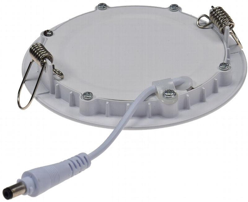 LED Licht-Panel "QCP-12R", Ø 12cm 230V, 6W, 420 Lumen, 2900K / warmweiß