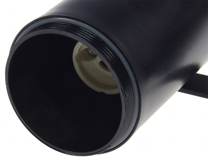 Gartenleuchte "KGL-110", schwarz 1,5m Kabel+Stecker, GU10-Sockel, IP44