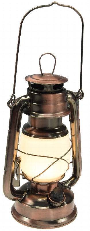 LED Camping Laterne "CT-CL Copper" ØxH 12x23,5cm, 4x AA, warmeiß, dimmbar