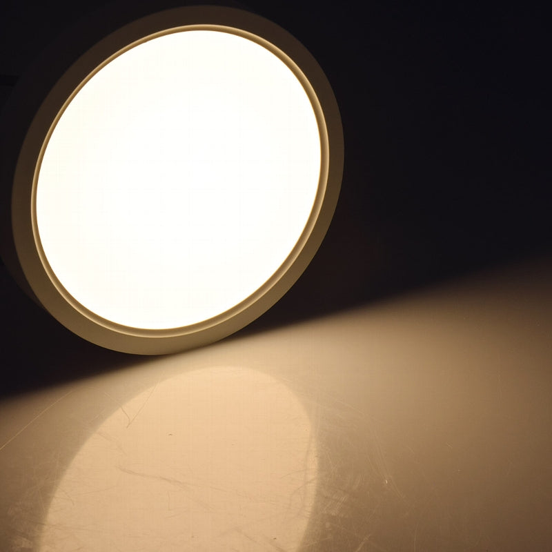 LED Deckenleuchte "Santano 12w" Ø 17cm, 12W, 940lm, 3000K warmweiß