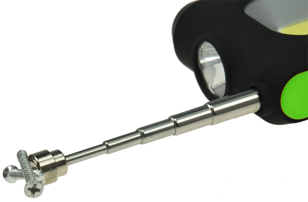 LED Arbeitsleuchte "CAL-COB Flexi" 3W, 220Lumen, Haken, Magnetfuß, PickUp