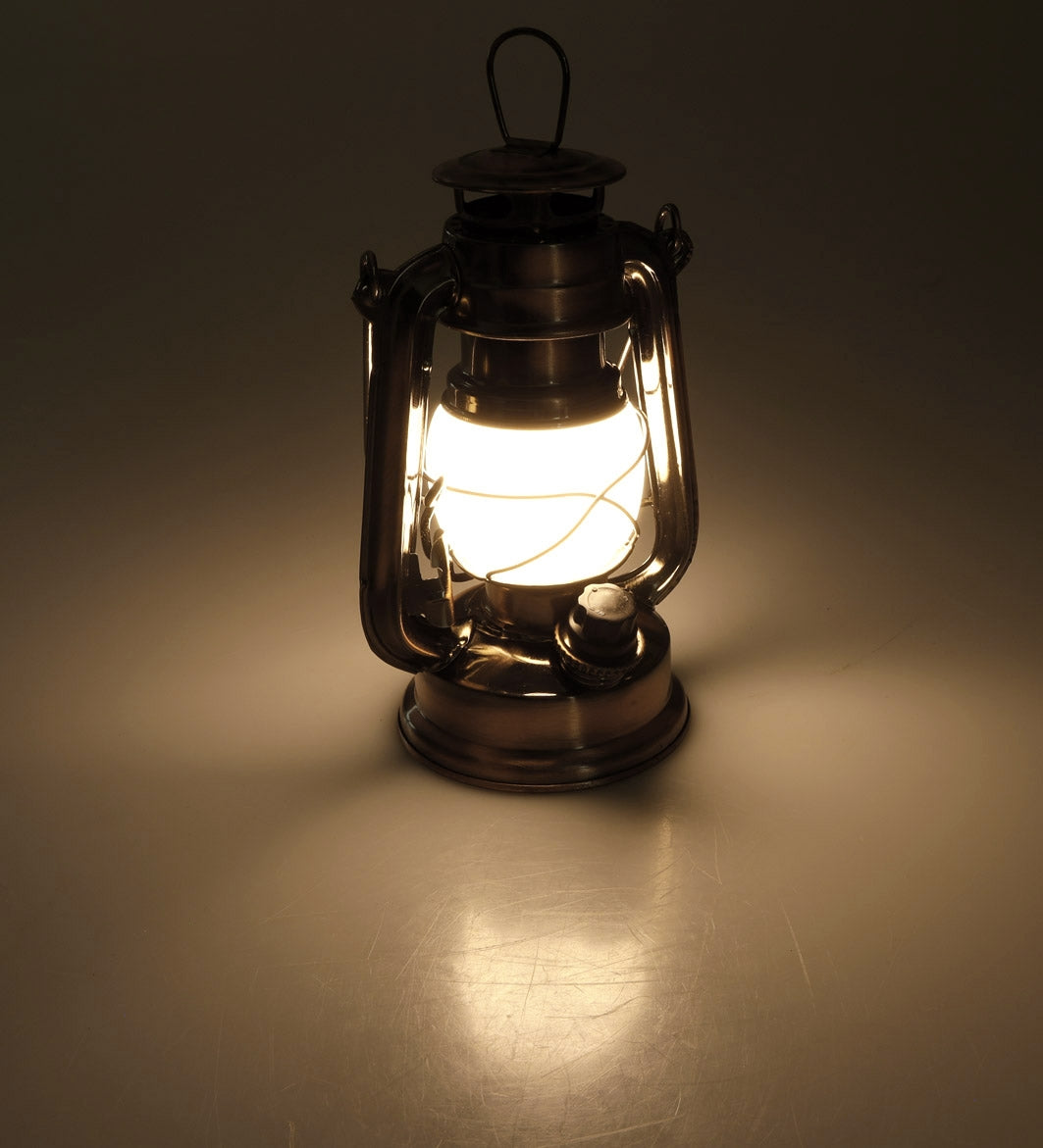 LED Camping Laterne "CT-CL Copper Mini" ØxH 12x19cm, 4x AA, warmweiß, dimmbar