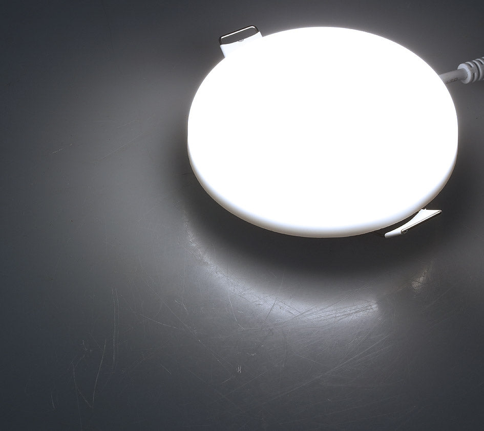 LED Einbauleuchte "W360" neutralweiß 92x33mm, 6W, 600lm, Gehäuse weiß