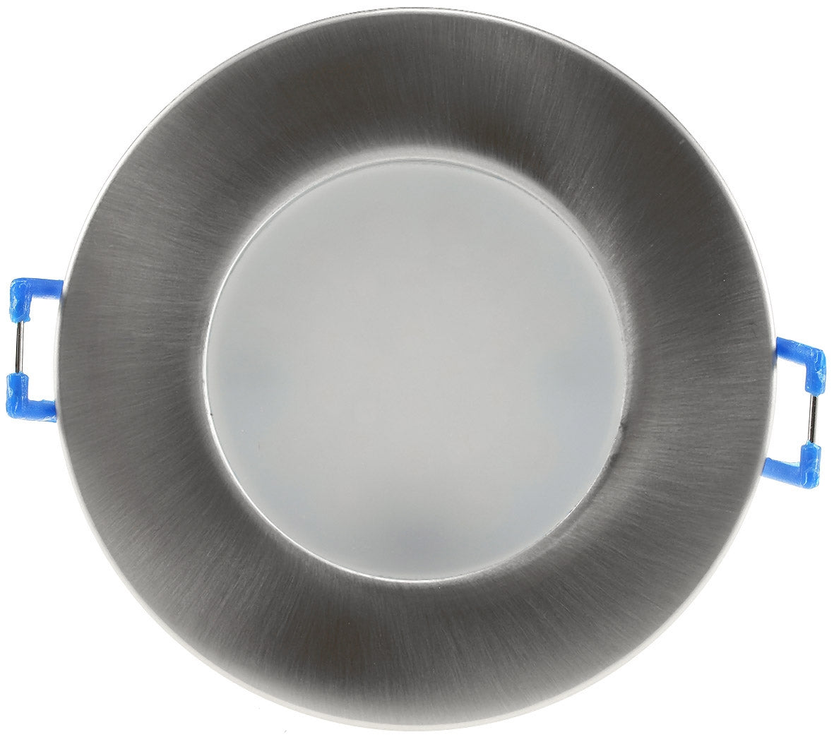 LED-Einbauleuchte "Flat-30 FR-R" 2900K Ø85x30mm, 5W, 460lm, IP44, rund, poliert