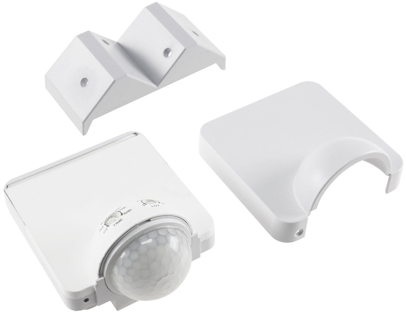 Aufputz-Bewegungsmelder "CBM 65w" 360°, max. 10m Detektion, IP65, weiß