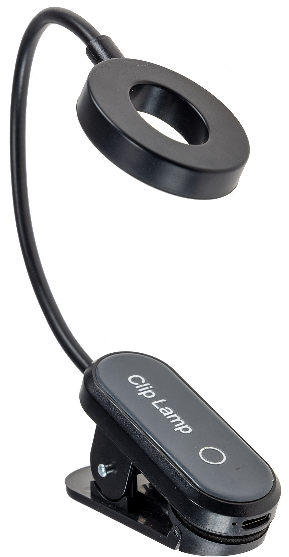 LED Akku-Leseleuchte / Buchleuchte 18cm Schwanenhals, dimmbar, 25lm