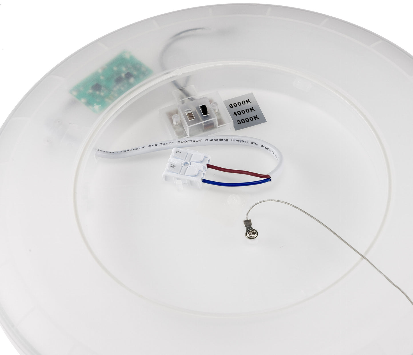 LED Deckenleuchte "Santano CCT 30" IP54 Ø 30cm, 18W, CCT 3000-6000k