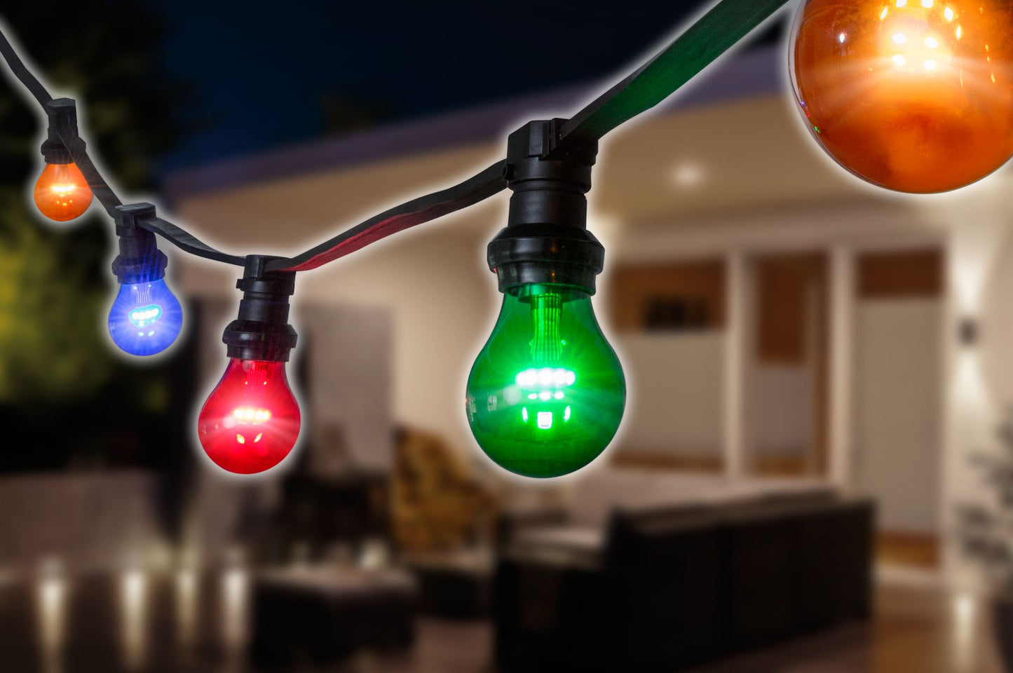 Paulmann LED AGL 1W E27 230V Orange