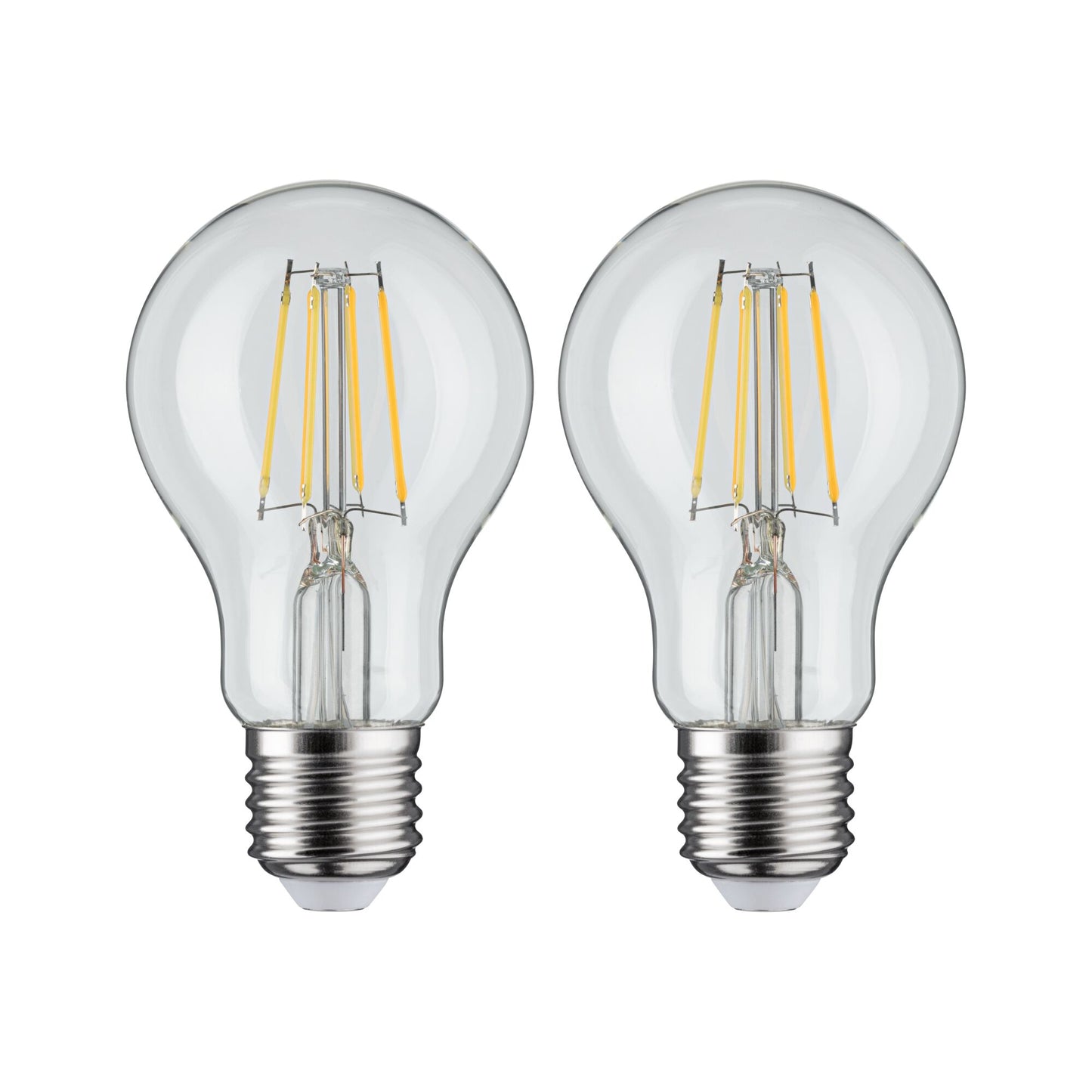 Paulmann LED Birne Filament 2er-Pack E27 230V 2x470lm 2x5W 2700K Klar