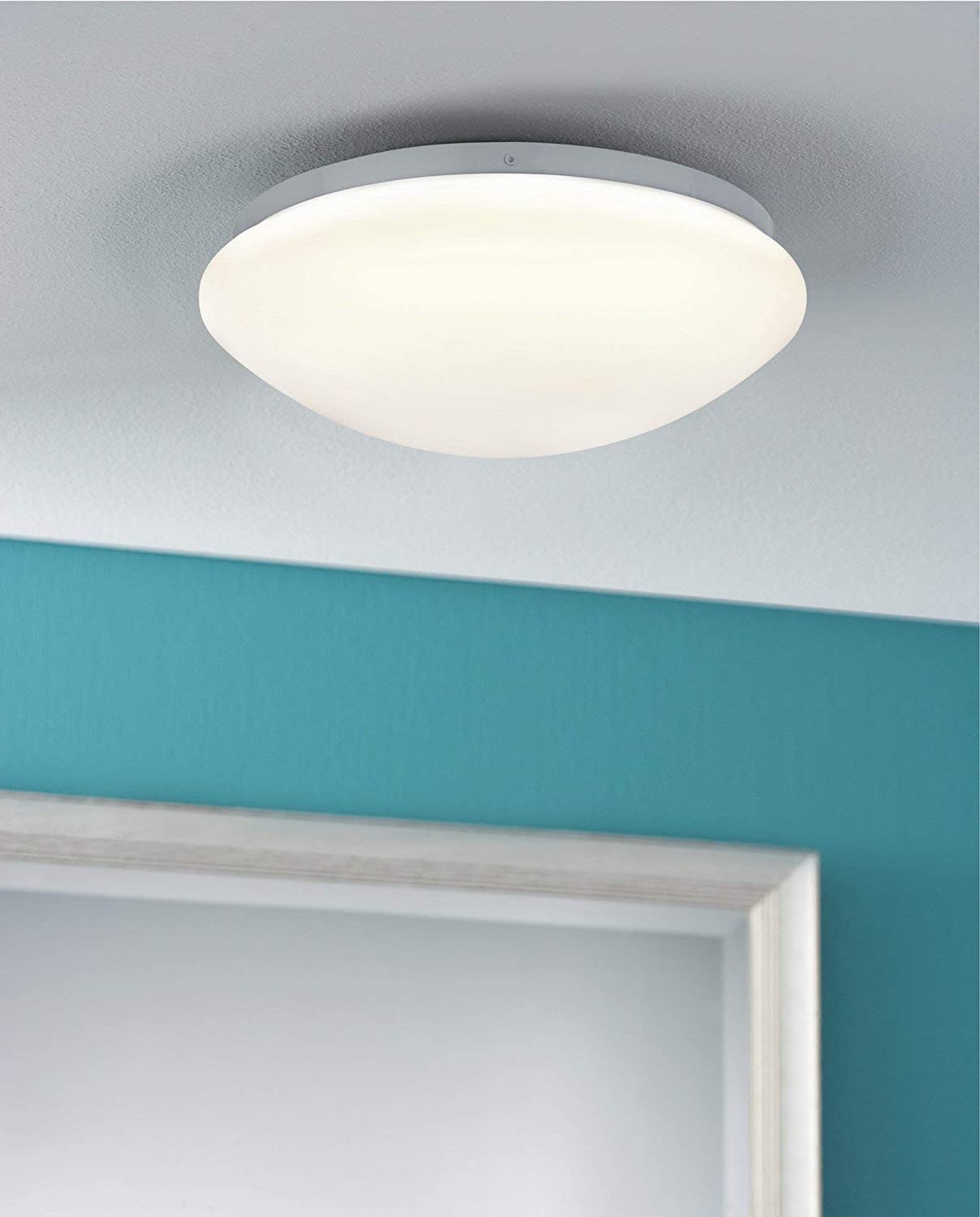 Paulmann WallCeiling Leonis HF-Sensor IP44 LED 9,5W 2700K 270mm Weiß 230V Kunststoff