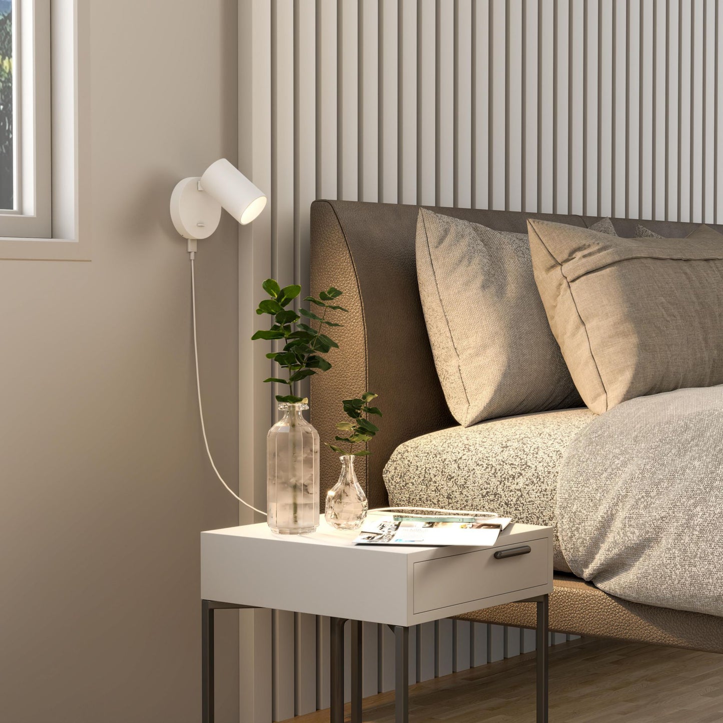 Deko-Light Can Tilt Round USB, 1x 7,5 W GU10, Weiß