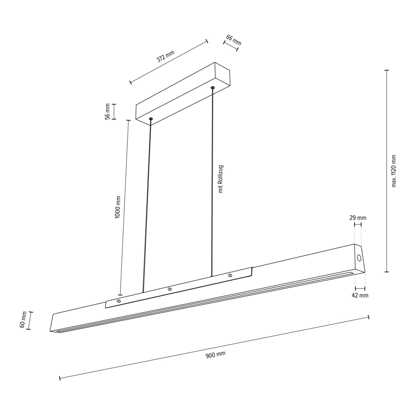 Deko-Light Madera, 13 W, DIM, 3000 K, Eiche natur