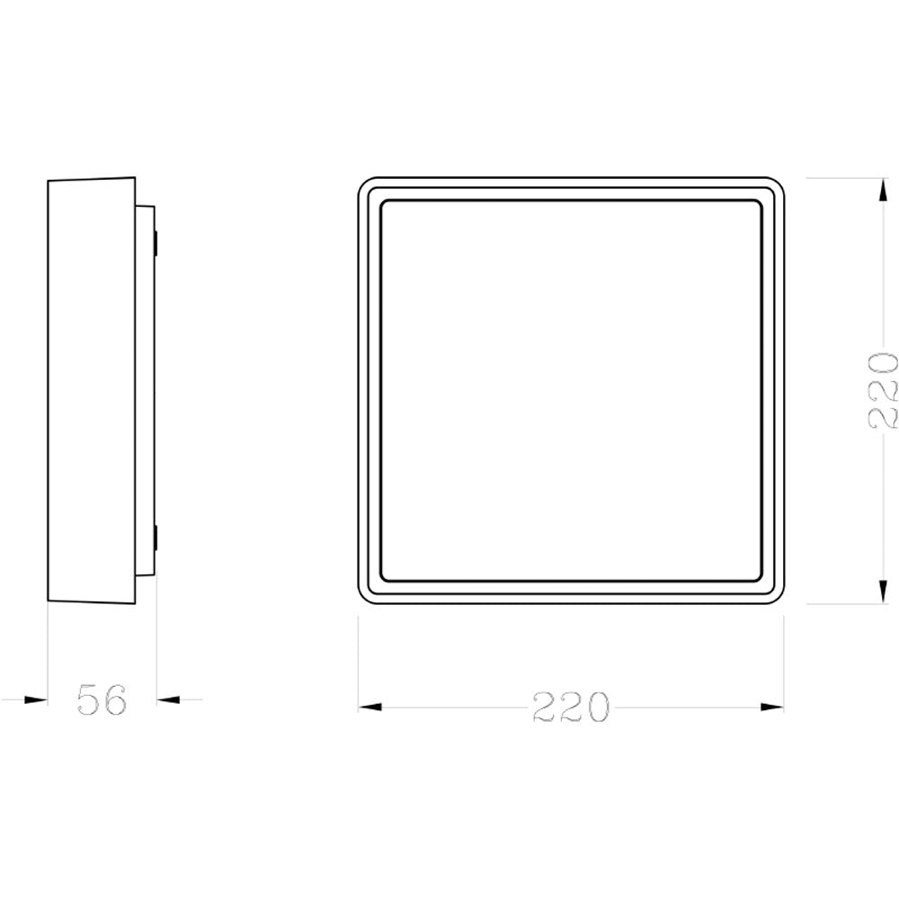 Deko-Light Quadrata I 10W grau