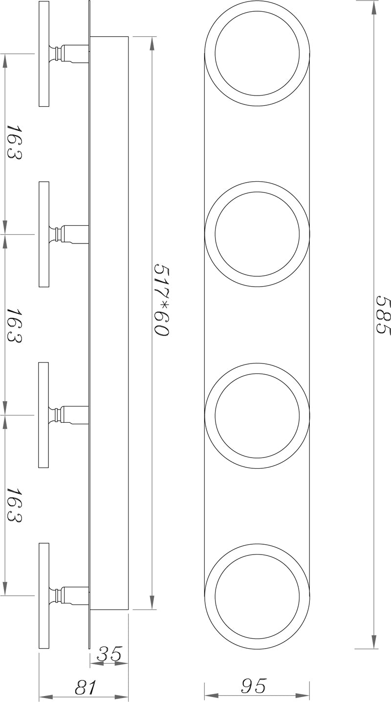 Deko-Light Dubhe IV 25,2W Weiß-matt