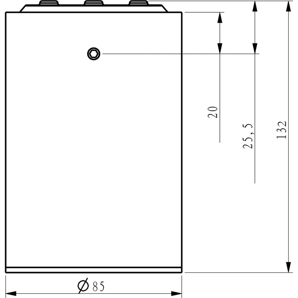Deko-Light Luna 20 20,5W weiß mattiert