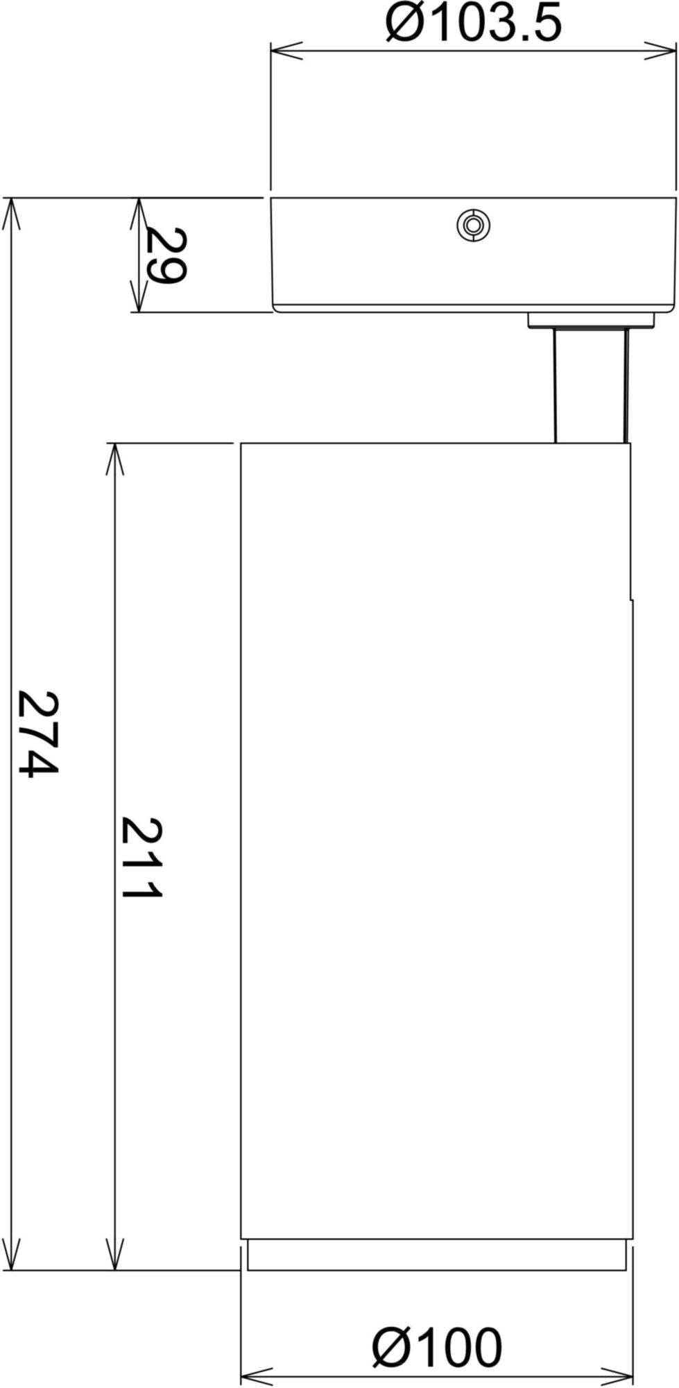 Deko-Light Lucea 30 CCT, Tilt, 30 W, DIM, 3000/4000 K, Schwarz