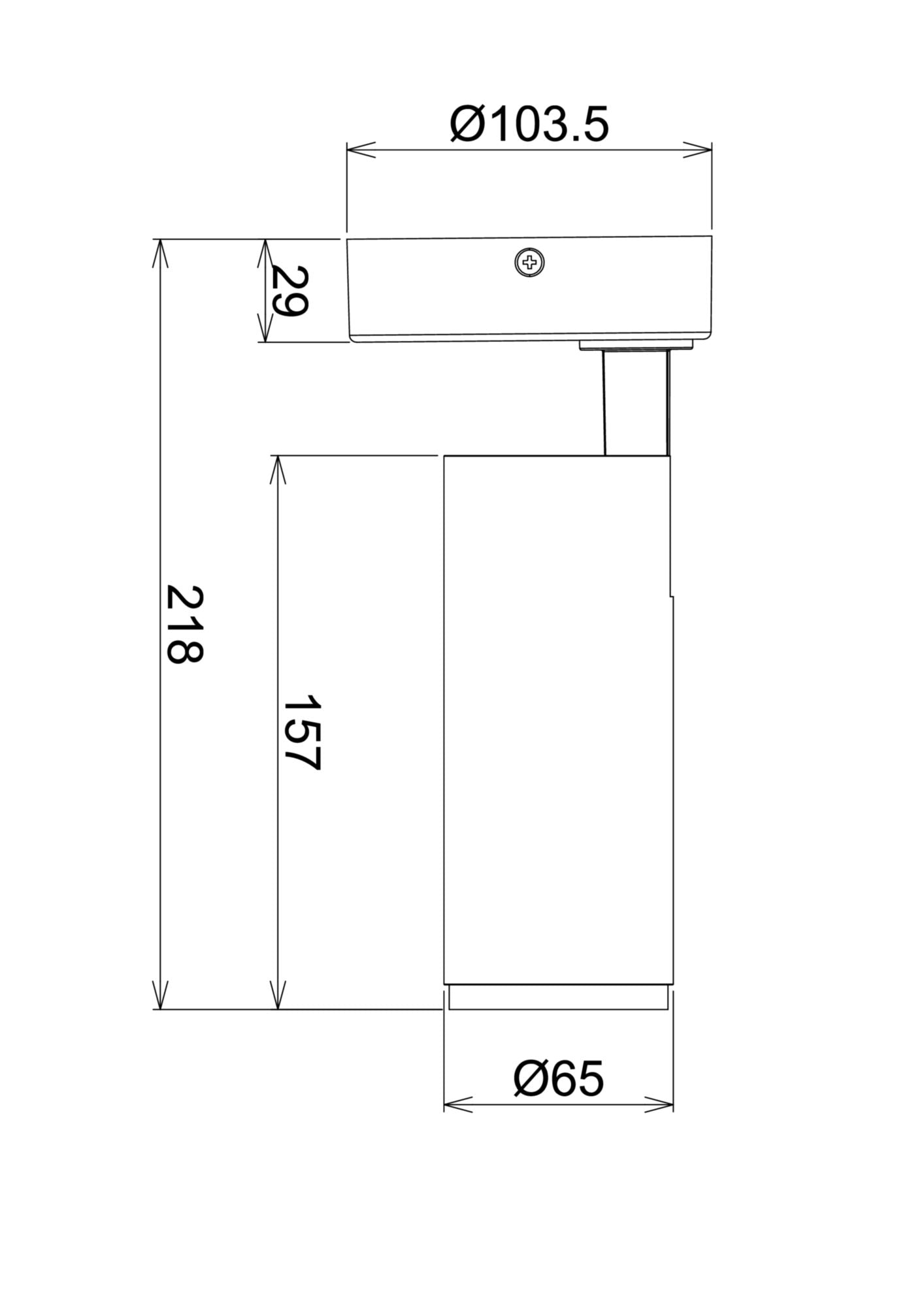 Deko-Light Lucea 10 Tilt, 10 W, DIM, 2700 K, Schwarz