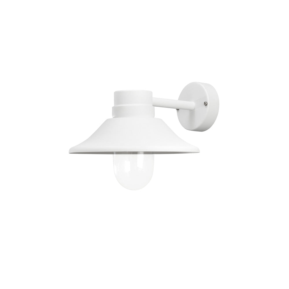 Konstsmide Vega Wandleuchte lackiertes Aluminium weiss LED 8W
