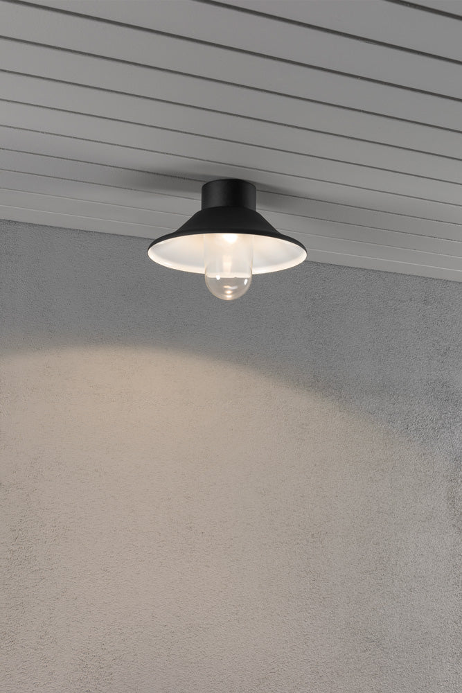 Konstsmide Vega Deckenleuchte LED schwarz