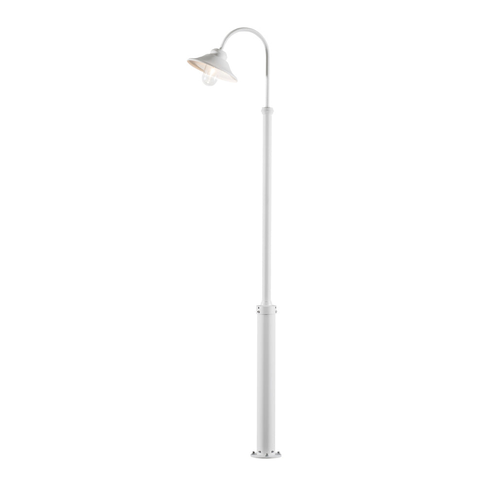 Konstsmide Standl. Vega weiss, incl. Pfahl, Taurus