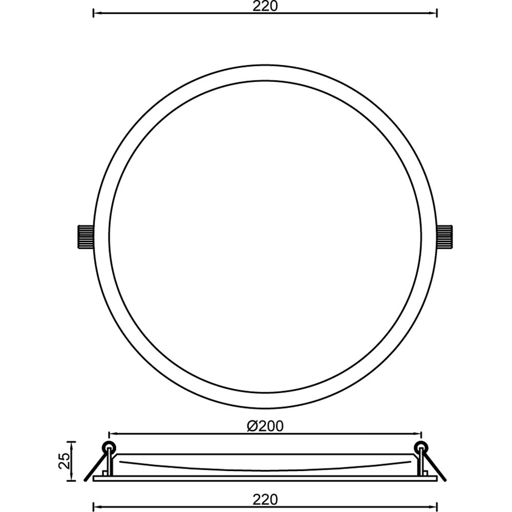 Deko-Light LED Panel Round II 30 26W Weiß