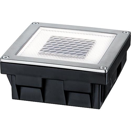 Paulmann Special EBL Set Solar Boden Cube IP67 LED 1x0,24W 100x100mm Eds/Klar Eds/Poly.