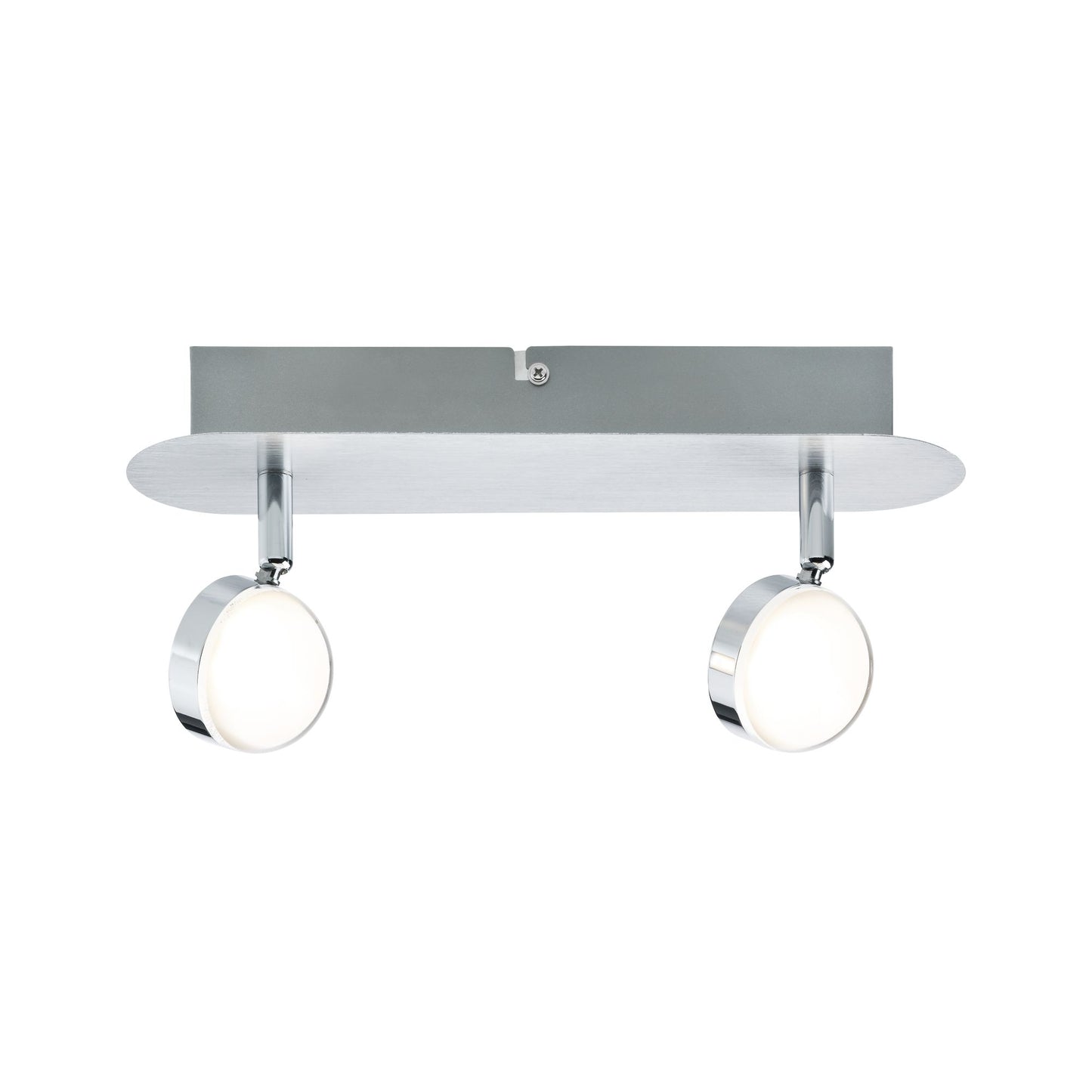 Paulmann Spotlight Hemisphere 2x4,5W Alu gebürstet/Chrom 230V Metall/Acryl