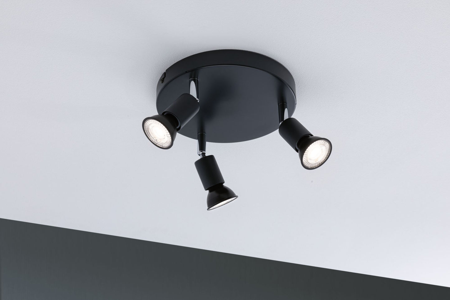 Paulmann Spotlight Carolina IP44 max3x_W GU10 Anthrazit 230V Metall