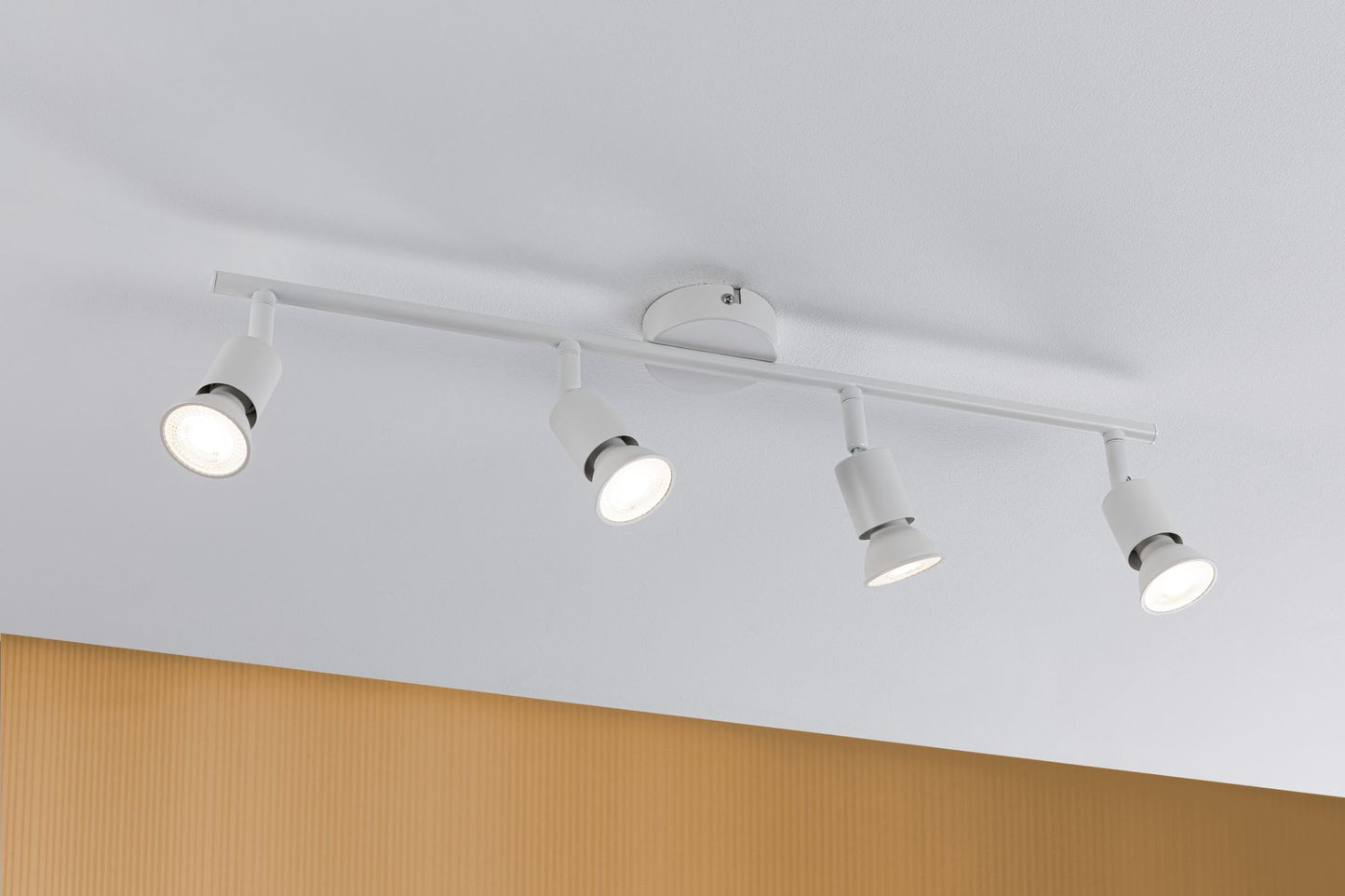 Paulmann Spotlight Carolina max 4x10W GU10 Weiß matt 230V Metall