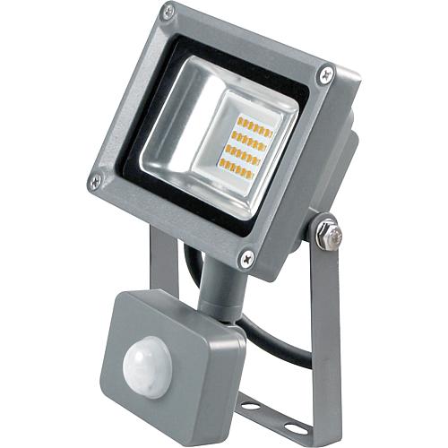 EGB LED Strahler 'PROsmd-PIR' IP44 10W 680lm 3000K