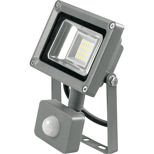 EGB LED Strahler 'PROsmd-PIR' IP44 10W 750lm 6000K