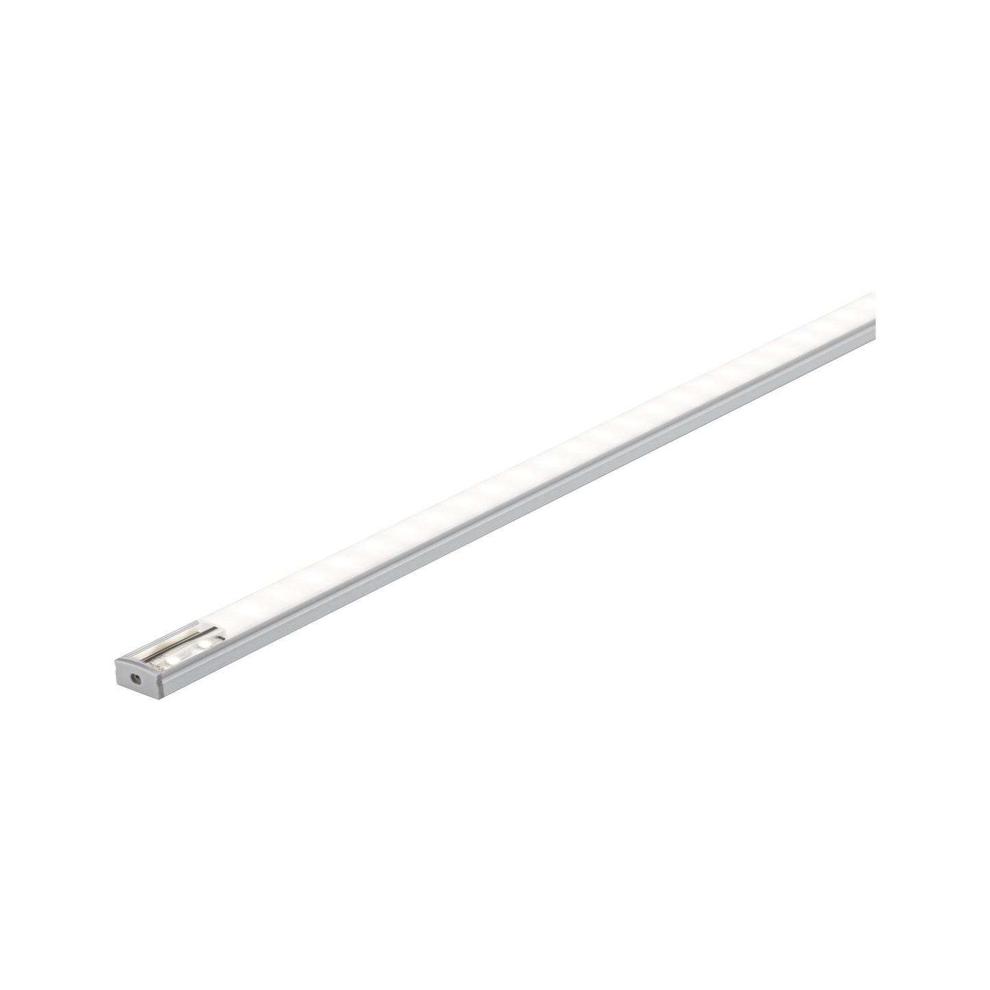 Paulmann Function Base Profil mit Diffusor 200cm Alu eloxiert/Satin Alu/Kunststoff