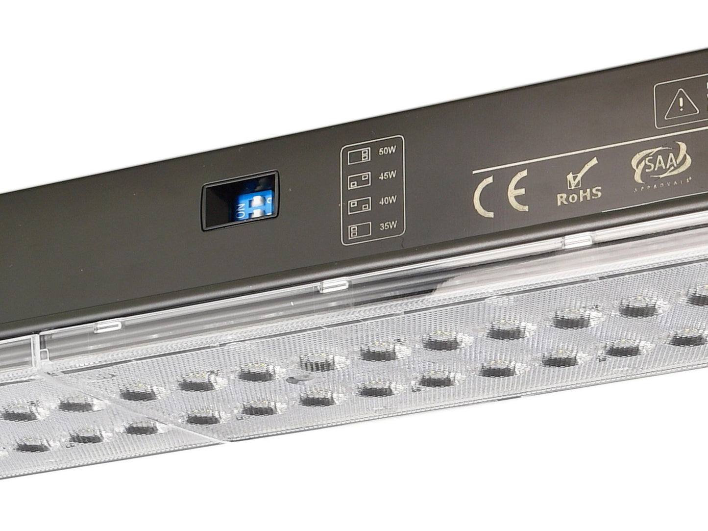 Deko-Light Linear Pro, Tilt, 50 W, DALI, 4000 K, Schwarz