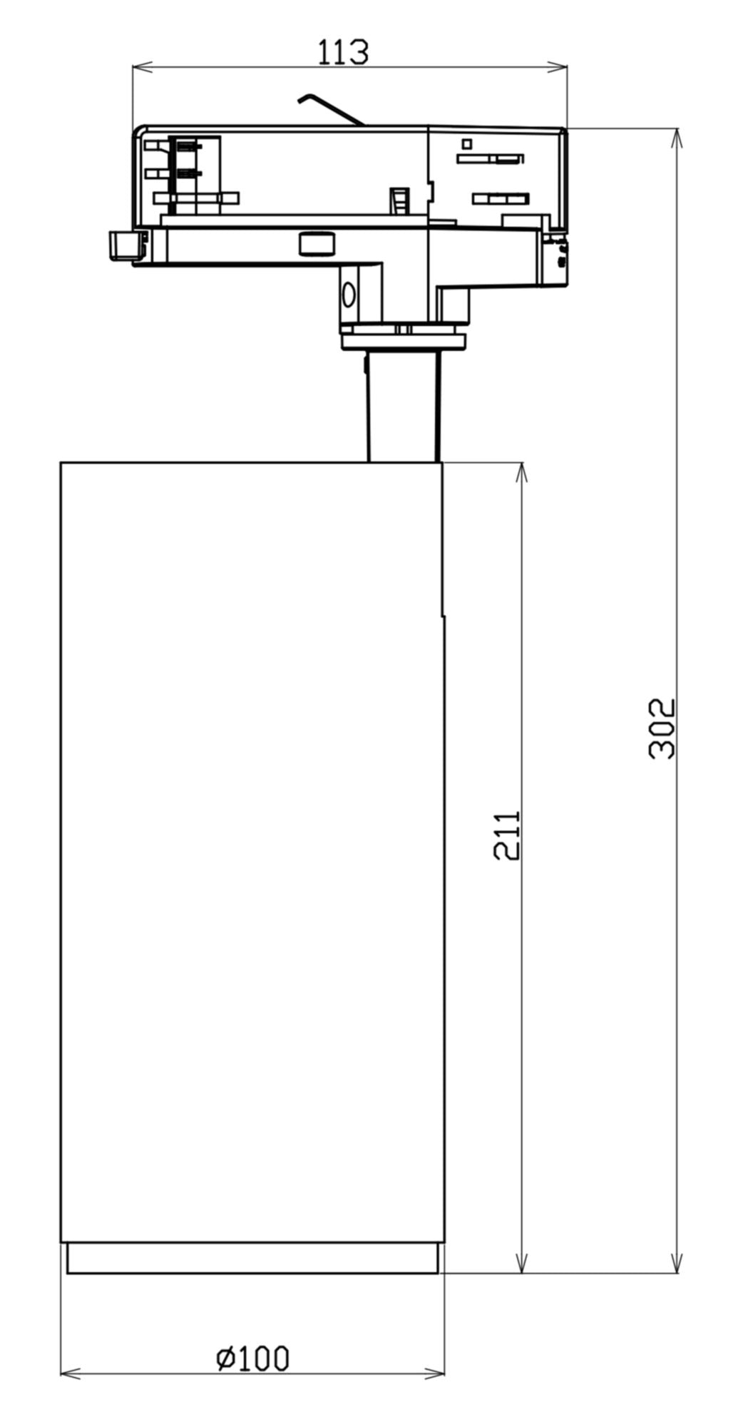 Deko-Light Lucea 30 CCT Tilt, 33 W, DALI, 3000/4000 K, Weiß