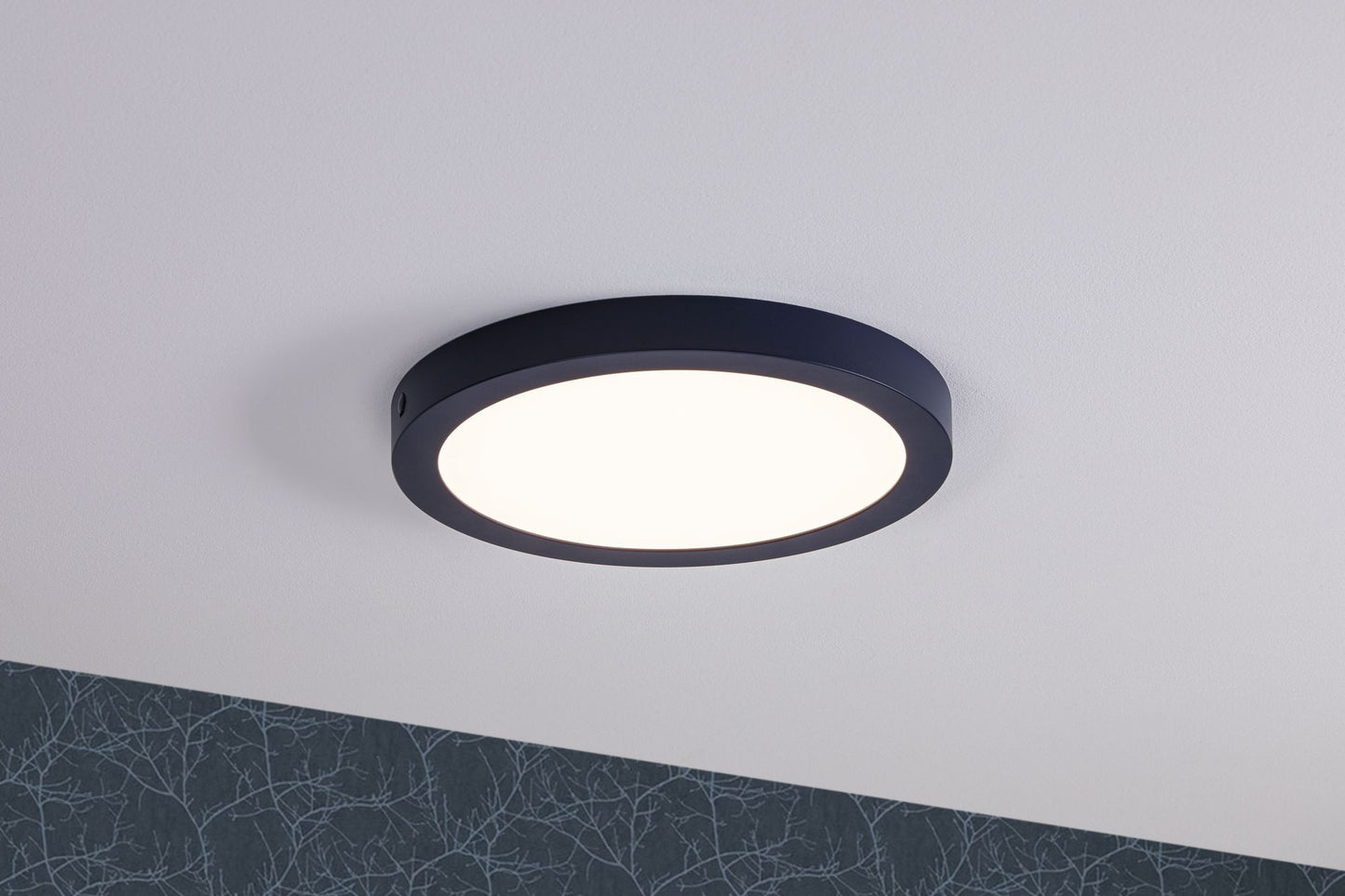 Paulmann LED Panel Abia rund 300mm 22W 2.700K Nachtblau