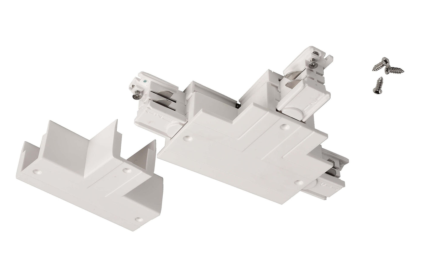 Deko-Light D Line Abdeckblende T-Verbinder Verkehrsweiß RAL 9016