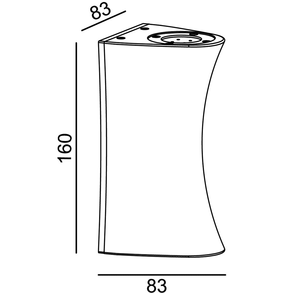 Deko-Light Cambur S 10W Silber-matt