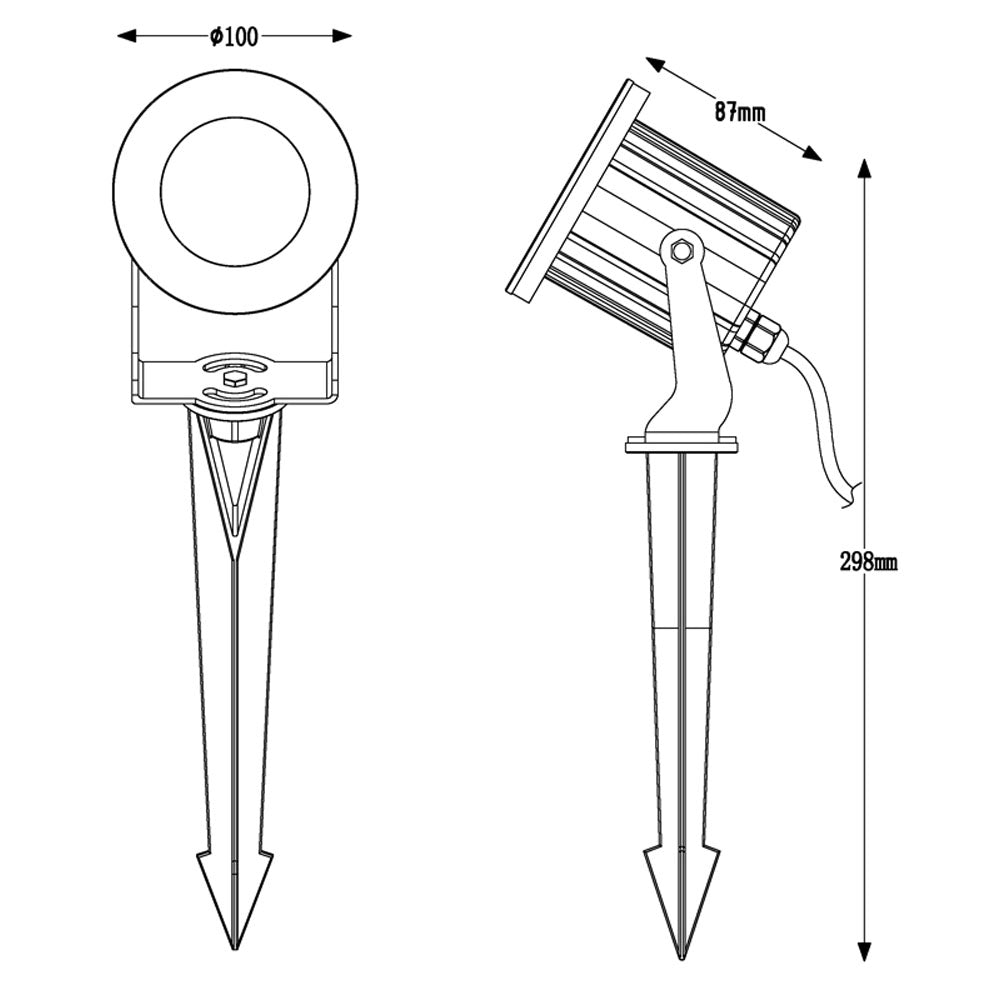 Deko-Light Power Spot COB IV WW 6,2W anthrazit