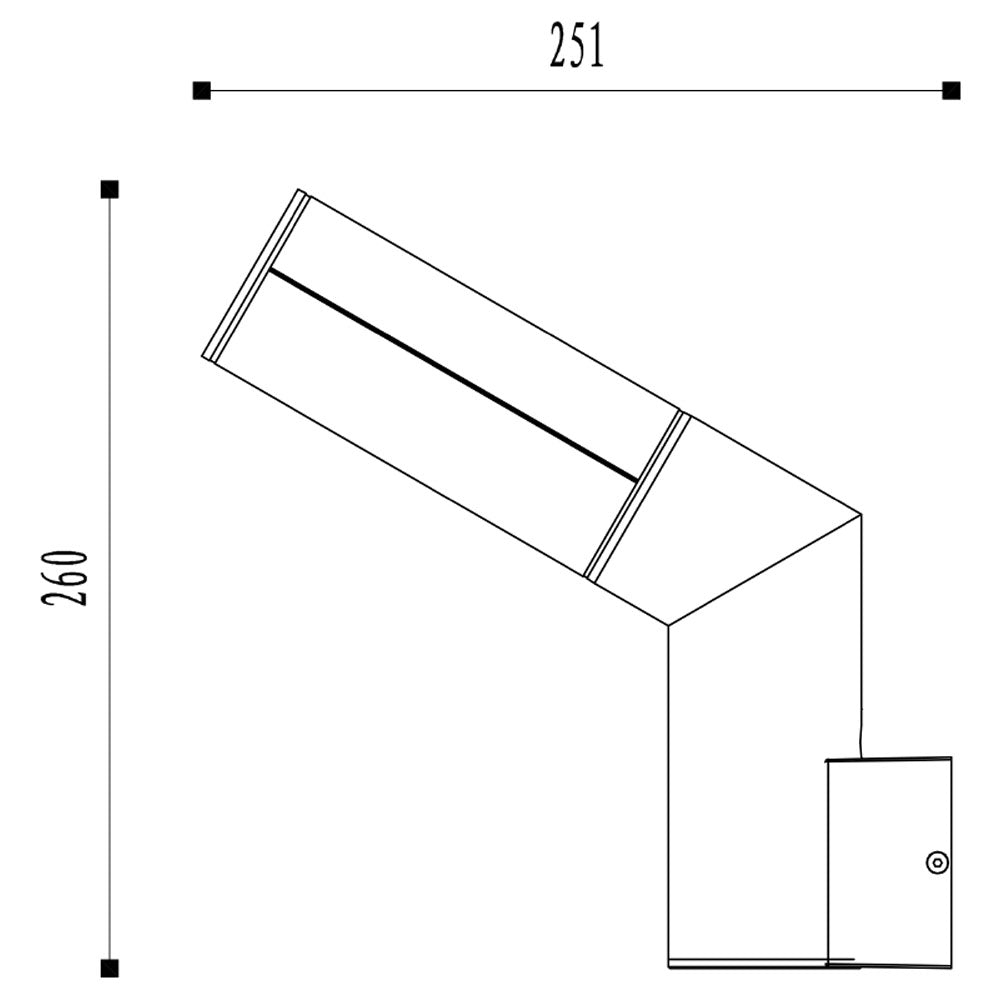 Deko-Light Talli 4,4W Anthrazit