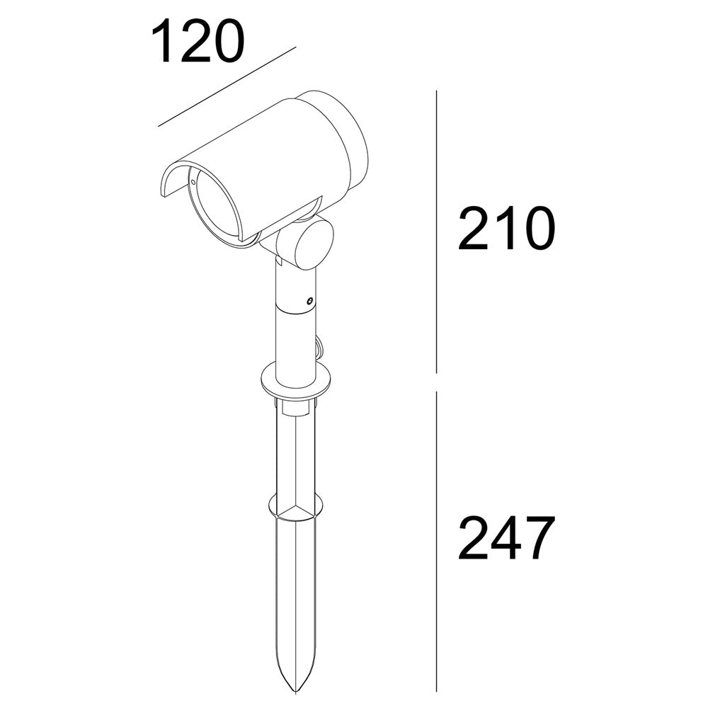 Deko-Light Keid II 10,3W dunkelgrau
