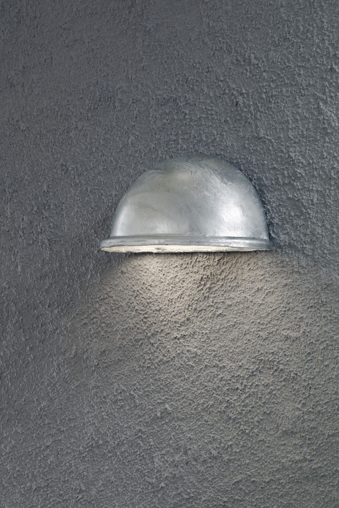 Konstsmide Wandleuchte Torino Galvanisiert, gefrostetes Acrylglas
