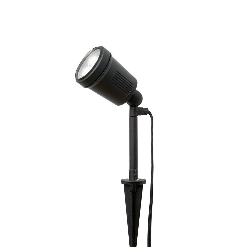 Konstsmide High Power LED Erdspießleuchte 1flg. schwarz lackiertes Aluminium, Kunststoff