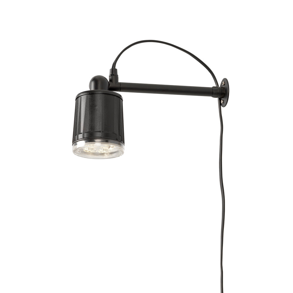 Konstsmide High Power LED Erdspießleuchte 1flg. schwarz lackiertes Aluminium, Kunststoff
