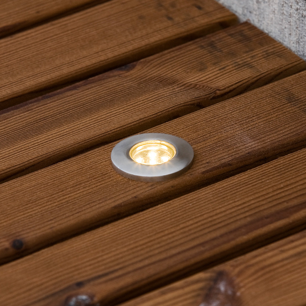 Konstsmide Mini LED Bodenspots 3tlg. Erweiterungsset zu 7639