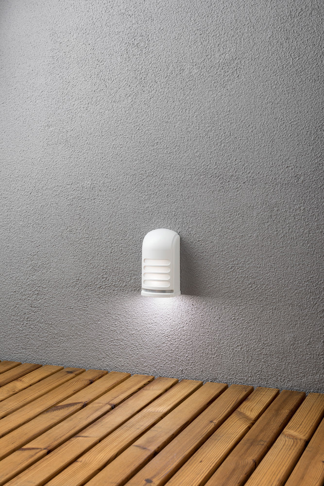 Konstsmide Prato Wandleuchte weiss 0,24 W Batterie