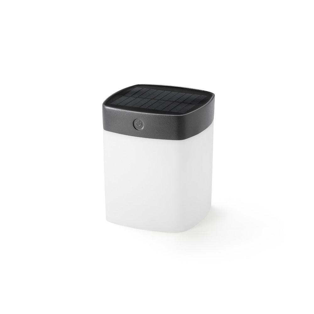 Konstsmide Assisi Solar-Tischleuchte grau 1W 100/40/10lm 3000K