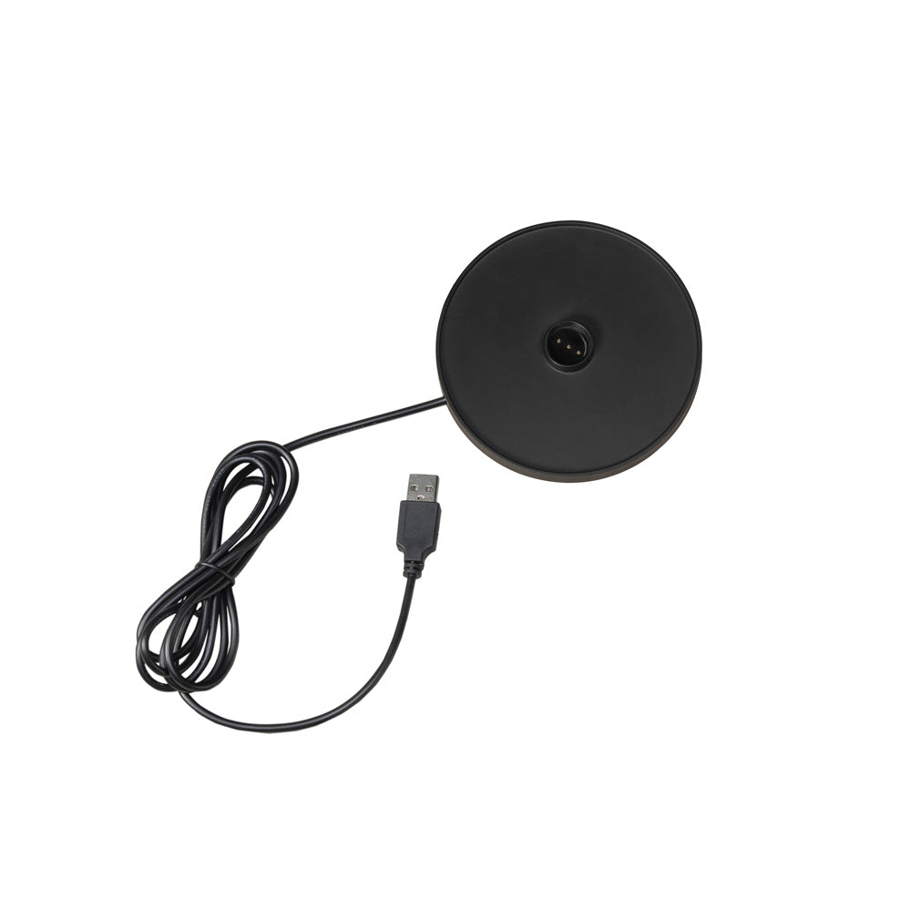 Konstsmide Positano LED USB-Tischleuchte weiss, Farbtemperatur, dimm